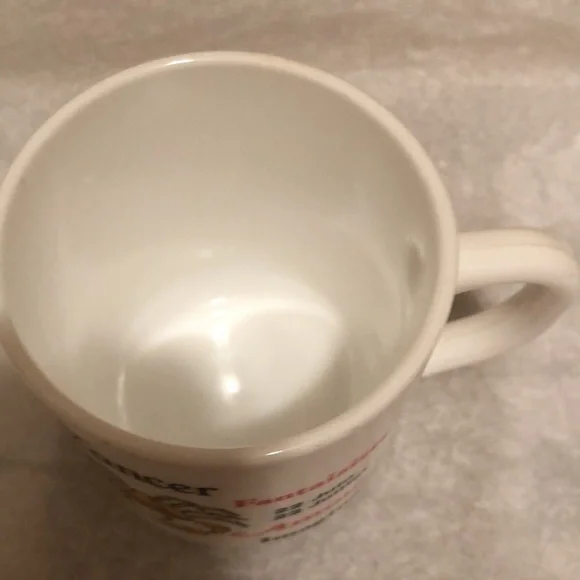 NWOT Coffee cup.  Zodiac sign Cancer. French writing. Purchased in France. - Picture 3 of 5